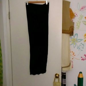 Ladies Maxi Black Skirt